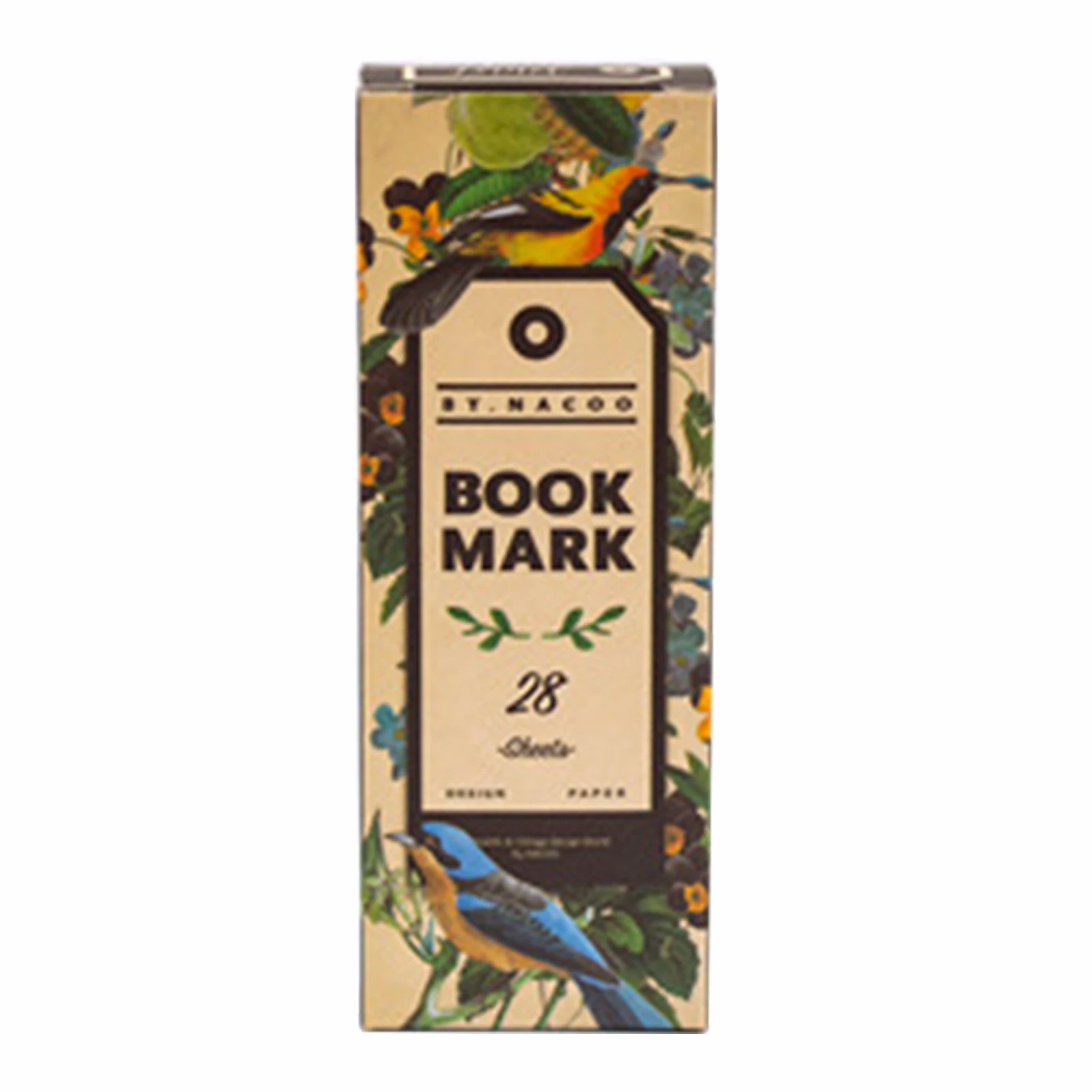 50pcs Universal Note For Students Retro Bookmark Gift Office School Delicate Stationery Tab Books Fruit Printed Starry Sky