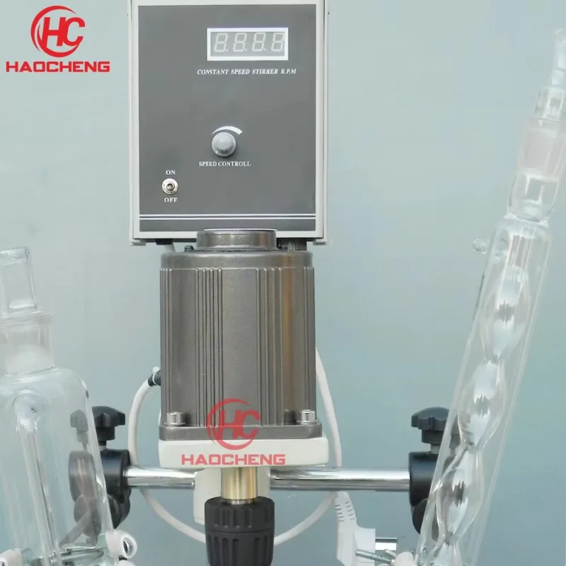 

1L 2L 3L Mini Chemical Lab Jacketed Glass Reactors Price For Sale