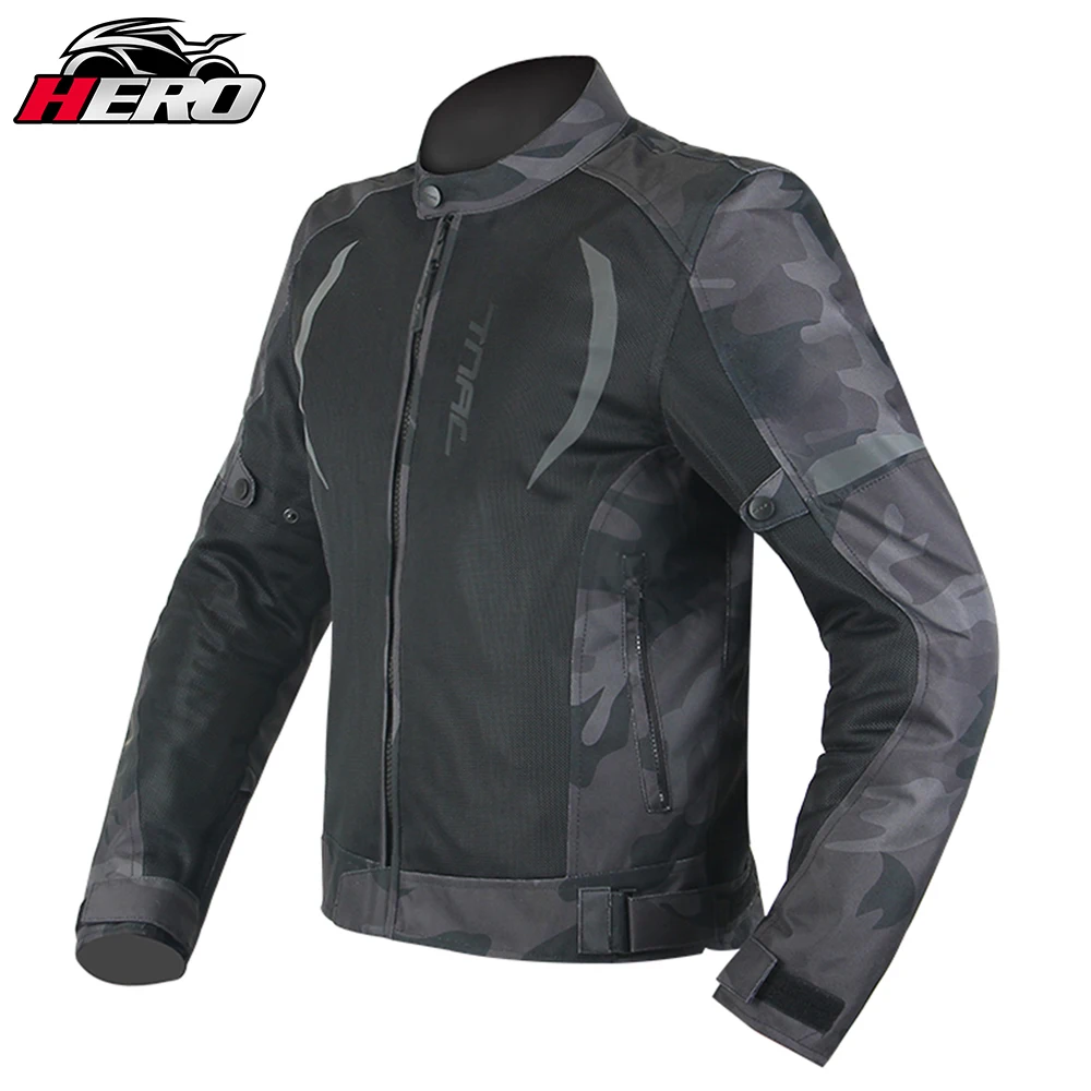 

TNAC Motorcycle Jacket Men Breathable Riding Protective Gear Motocross Enduro Racing Reflective Oxford Jacket Motorbike Clothing