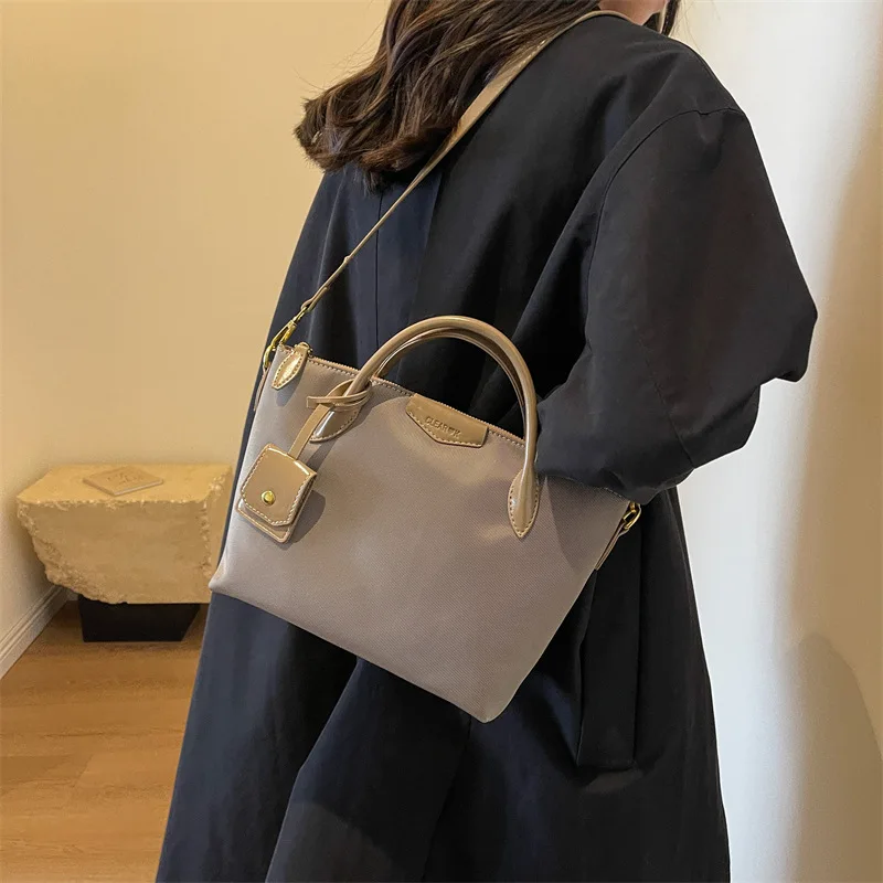 

Минималистичная сумка-ведро 2025 года, просторная женская сумка через плечо из мягкой кожи, универсальная сумка через плечо для работы, путешествий и повседневного использования