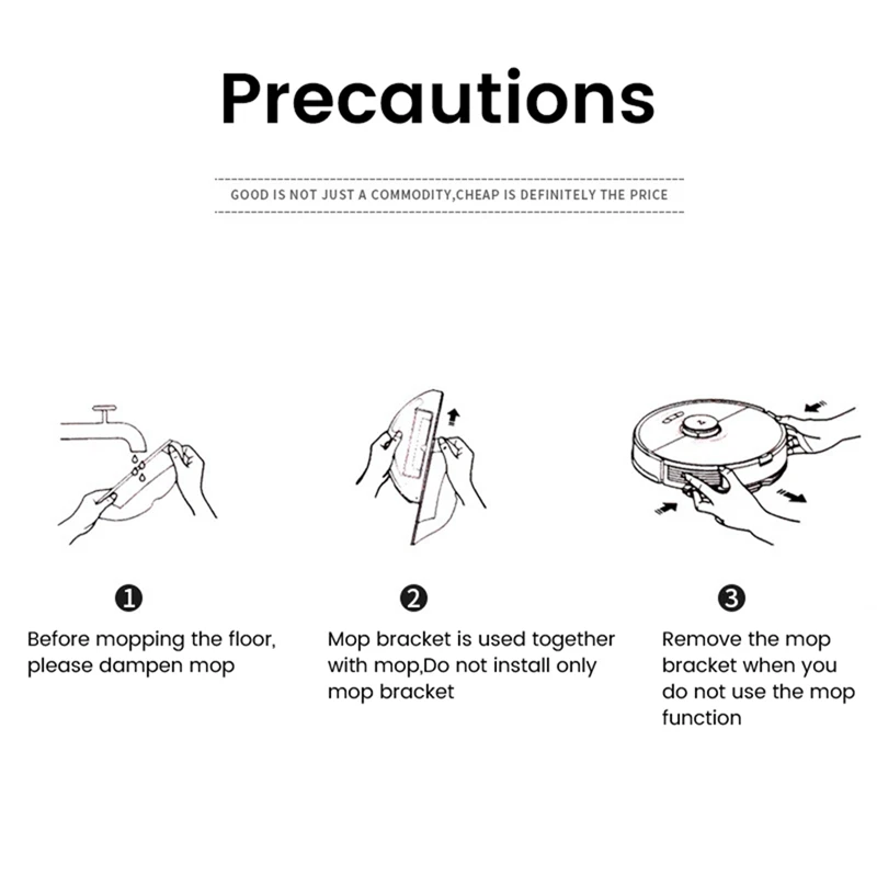 Держатель швабры для T7 S7 T7S T7Plus S7 S70 S75 S7Max, аксессуары для робота-пылесоса, кронштейн для вибрационной швабры-A07G