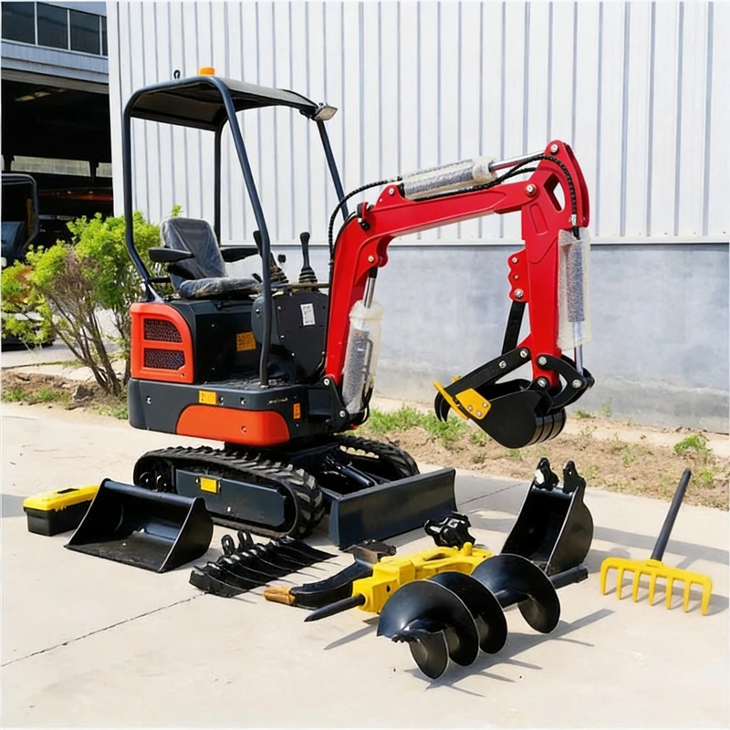 

1.1Ton mini excavator kubota engine Epa/Euro 5 Europe Multifunctional Construction mini diggers excavators kubota
