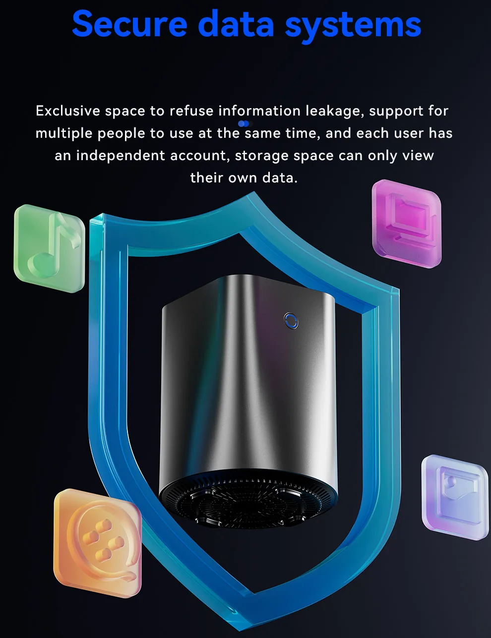 Inter N100/N150/AMD R7 5825U를 탑재한 홈 NAS 미니 PC는 2xUSB2.0 2xUSB3.0 1xHDMI2.0 1xTYPE-C 1xTF 컴퓨터를 갖춘 WIN10 Linux를 지원합니다.