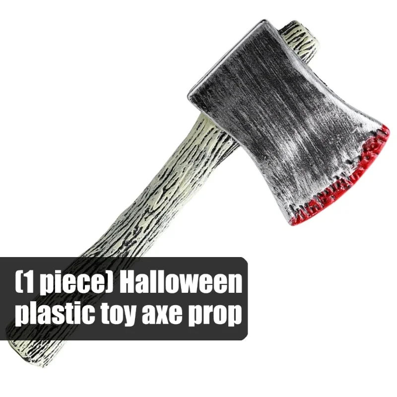 아이들은 할로윈 의상을위한 놀이 장난감 Adze를 가장합니다. 경량 플라스틱 소품 현실적인 디자인은 상상력과 15UB를 향상시킵니다.