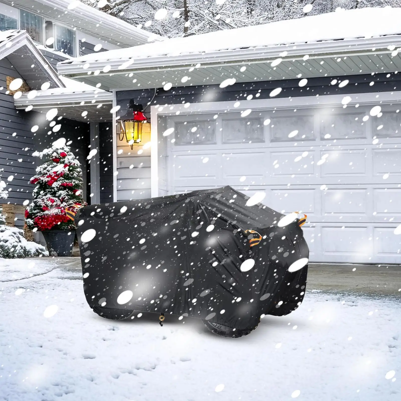 ATV-Abdeckung, wasserdicht, robust, reißfest, Plane, winddicht, ATV-Abdeckungen für regnerisches Wetter, Sommersonne, Belichtung, Winter-Straßenausflüge