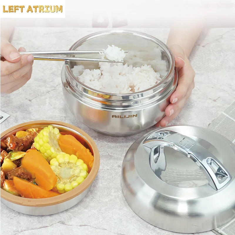 กล่องเก็บอาหารสองชั้นแบบเก็บคว - Food Storage Thermos บทวิจารณ์และราคา