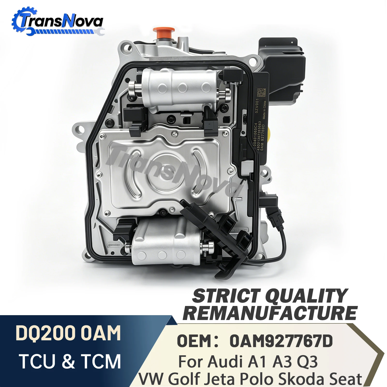 TransNova 0AM DQ200 DSG 7 TCU TCM Transmisión Automática Mecatrónica 0AM927769D y 0AM 325 065 S Cuerpo de Válvulas Para VOLKSWAGEN AUDI SKODA