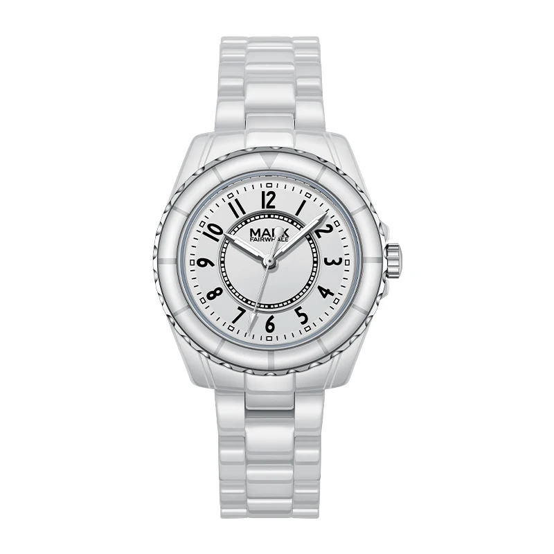 Mark Fairwhale Brand 3790 Fashion Women's Watches Ceramics Small And Luxurious Quartz Watches for Women