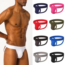 Sexy roupa interior masculina briefs atlético jock cinta apoiador gay masculino jockstraps sólido 9 cores M-XXL tamanho logotipo personalizado suportado