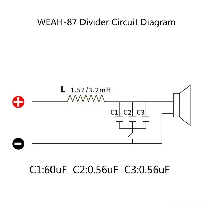 

F62C 1200 Вт делитель частоты бас сабвуфер динамик кроссовер DIY профессиональный
