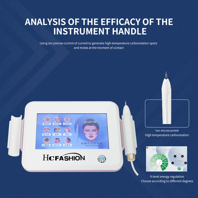 Attrezzatura per la bellezza per uso domestico Penna elettrica per la rimozione dei tatuaggi Nevus Melanina un comodo dispositivo di bellezza domestico