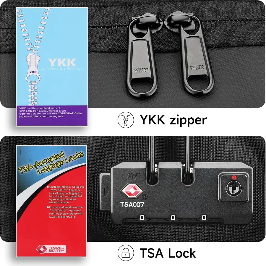 حقيبة ظهر تحمل على الظهر مقاس 17.3 بوصة حقيبة ظهر للسفر مع حجرة للأحذية 50 لتر حقيبة ظهر بعجلات تحمل على مقصورة الأمتعة والكمبيوتر المحمول USB C #6