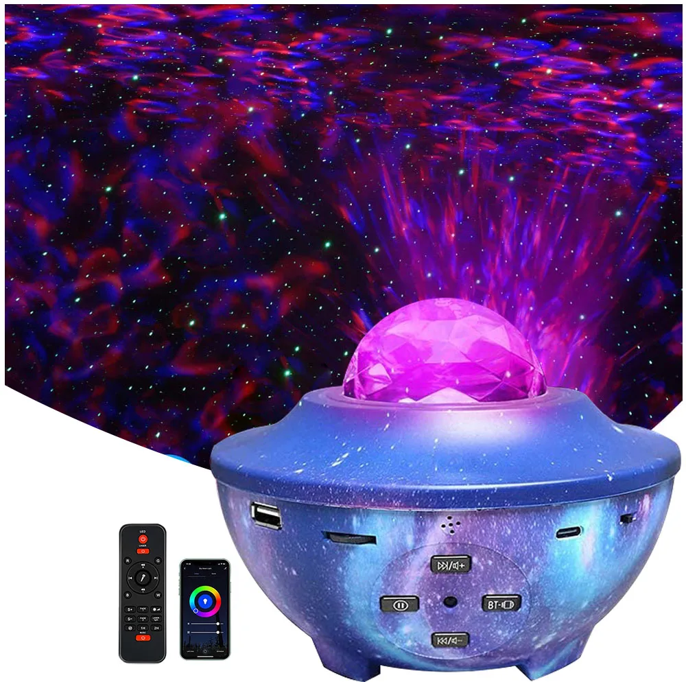 Led Projector Lamp,led Night Starry Light Galaxy Projector