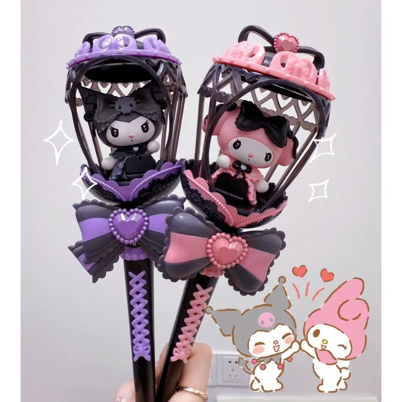 Sanrio Cartoon 38cm Midnight Magic Wand Kuromi My Melody Anime Peripherals Cute Toy Collection Decoration Girl'S Birthday Gifts - Image 2