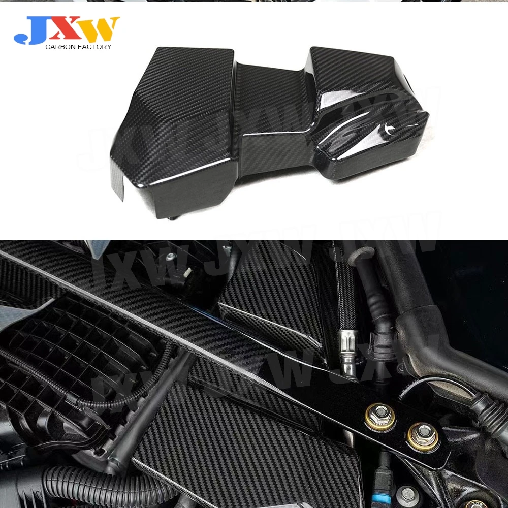 Dry Carbon Fiber for BMW G87 G80 G82 G83 M2 M3 M4 2021+ FRP Battery Terminal Cover Engine Bay Electrical Appliance Cover