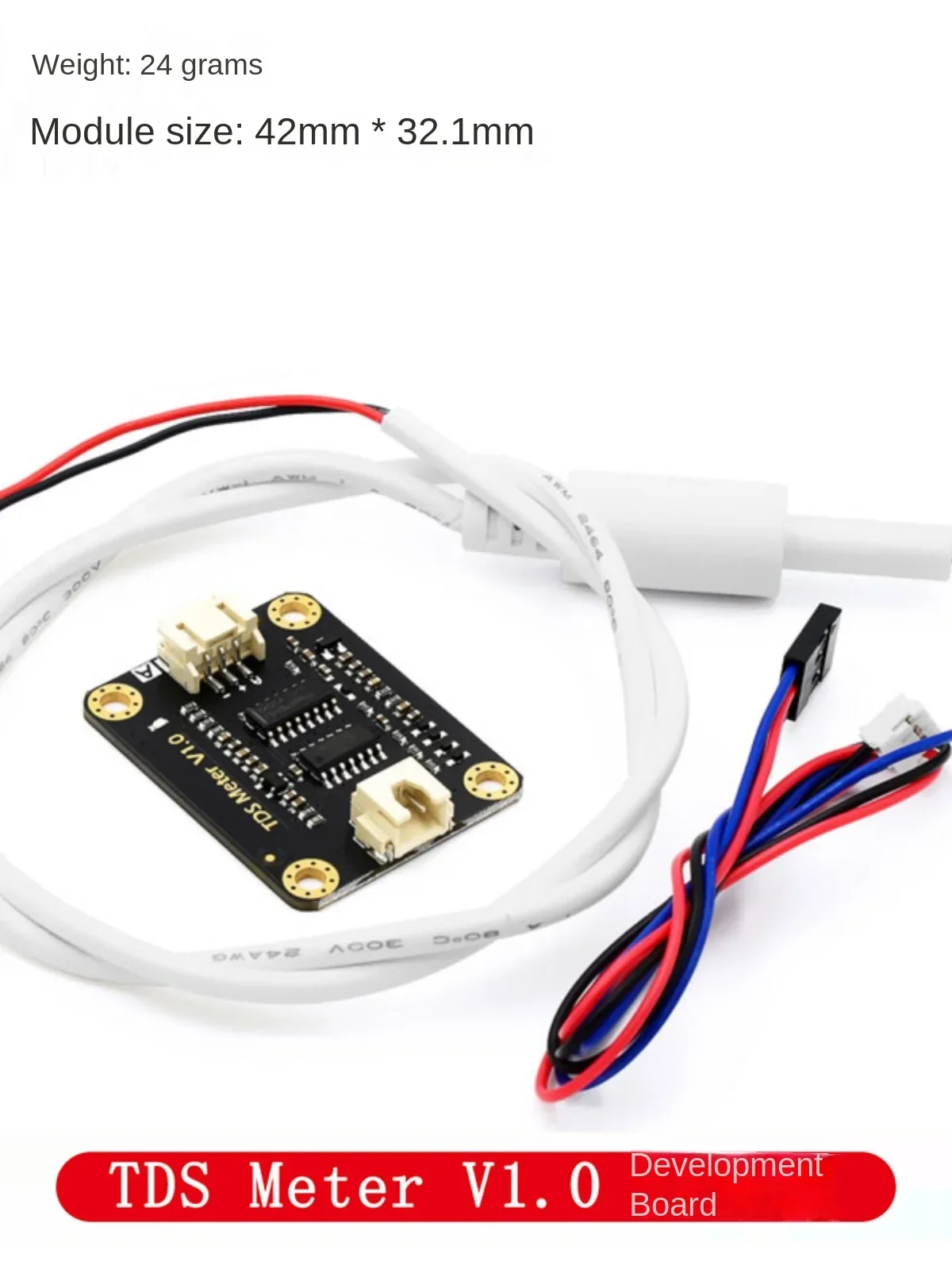 TDS Meter V1.0 development board, water meter filter, measuring water, sensor module