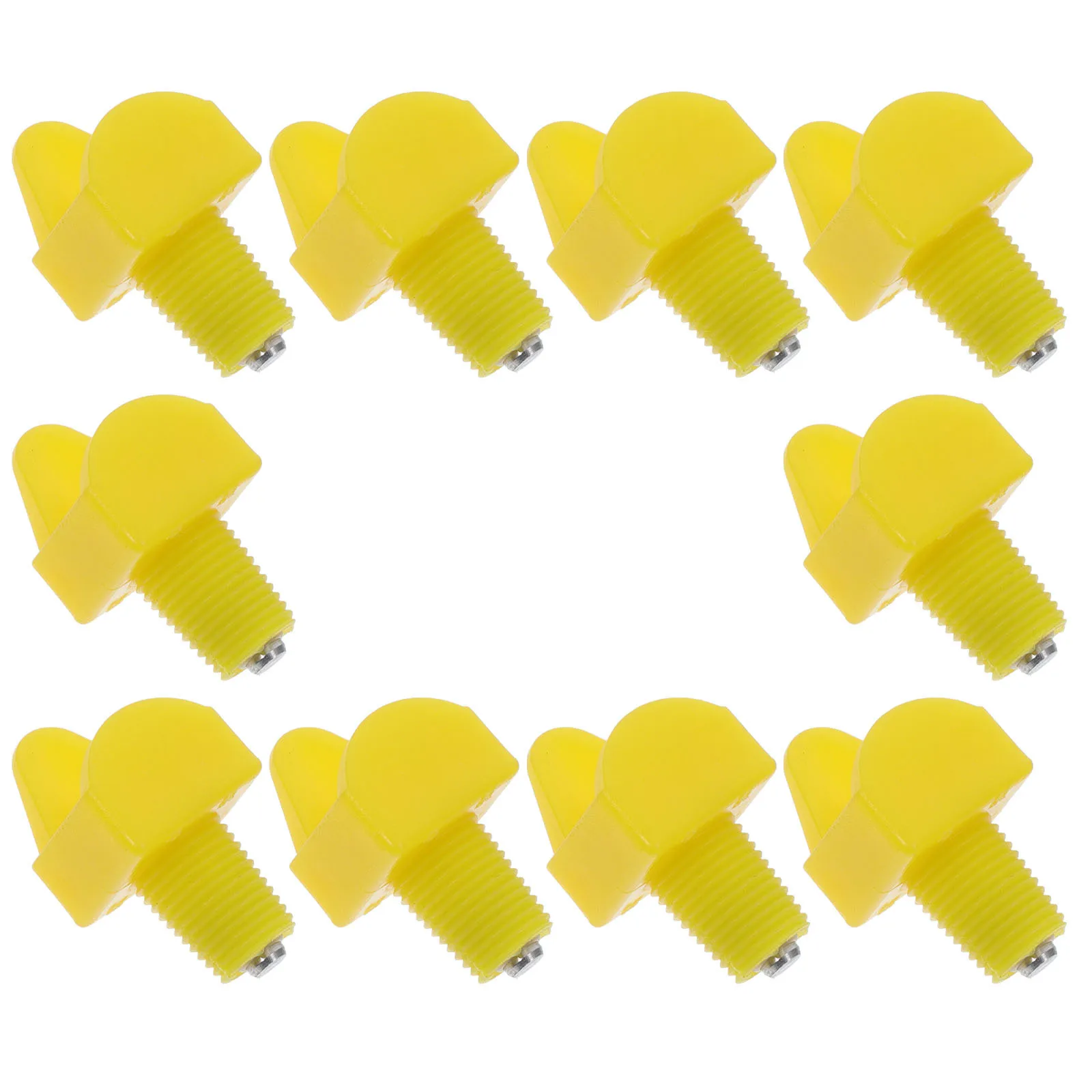 

10Pcs Chicken Waterer Drinking Nipple Poultry Automatic Water Dispenser for Buckets Barrels Troughs PVC Pipes Efficient Clean