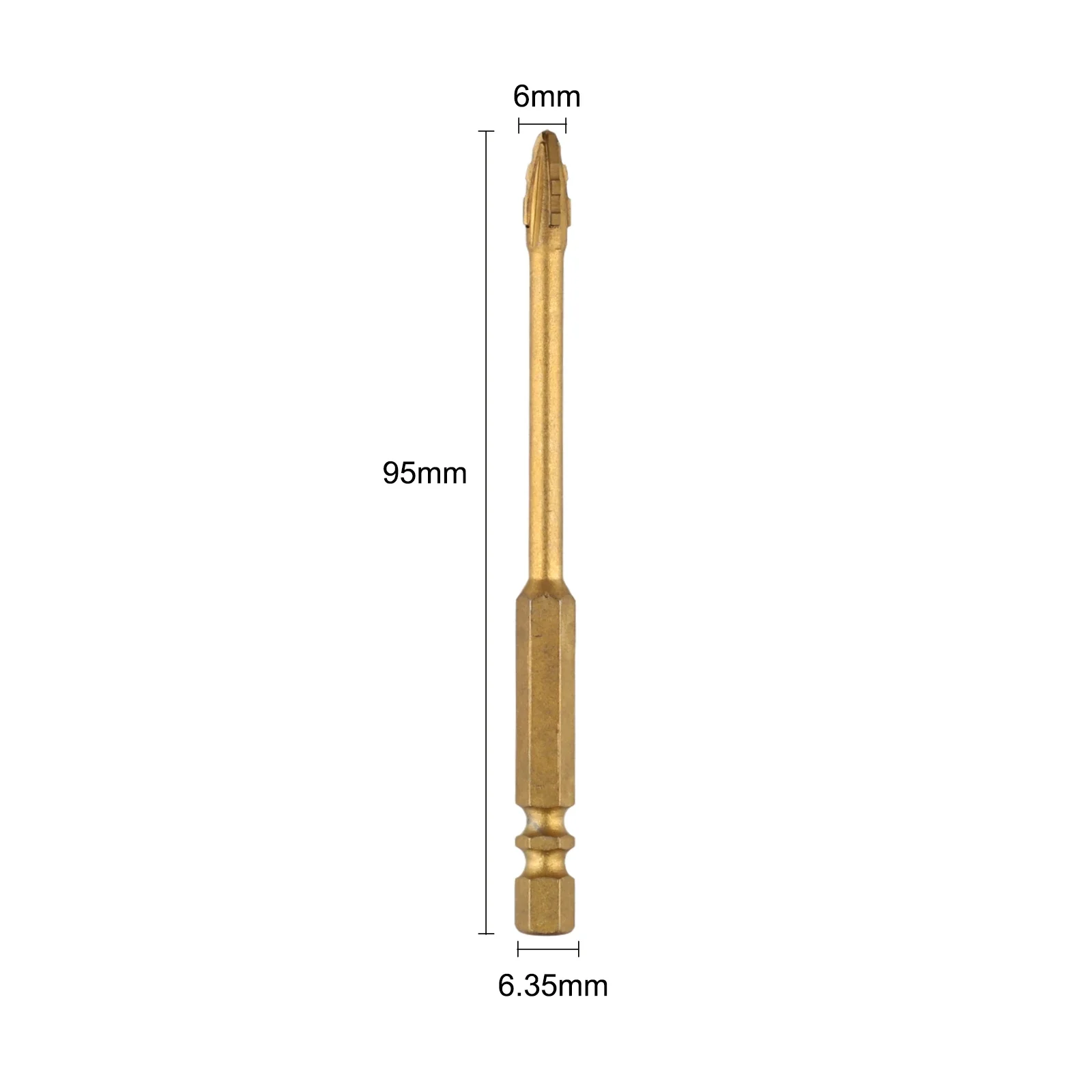 Drill Bit Set 6/8/10/12mm Hex Shank Hole Opener Drill Bit For Tile, Glass, Marble With Hex Shank Drilling Power Tools