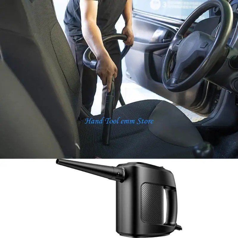 Picture 3: H37F 35000RPM Handheld Electric Dust Blower 300CM Cord for Electronics Auto Cleaning