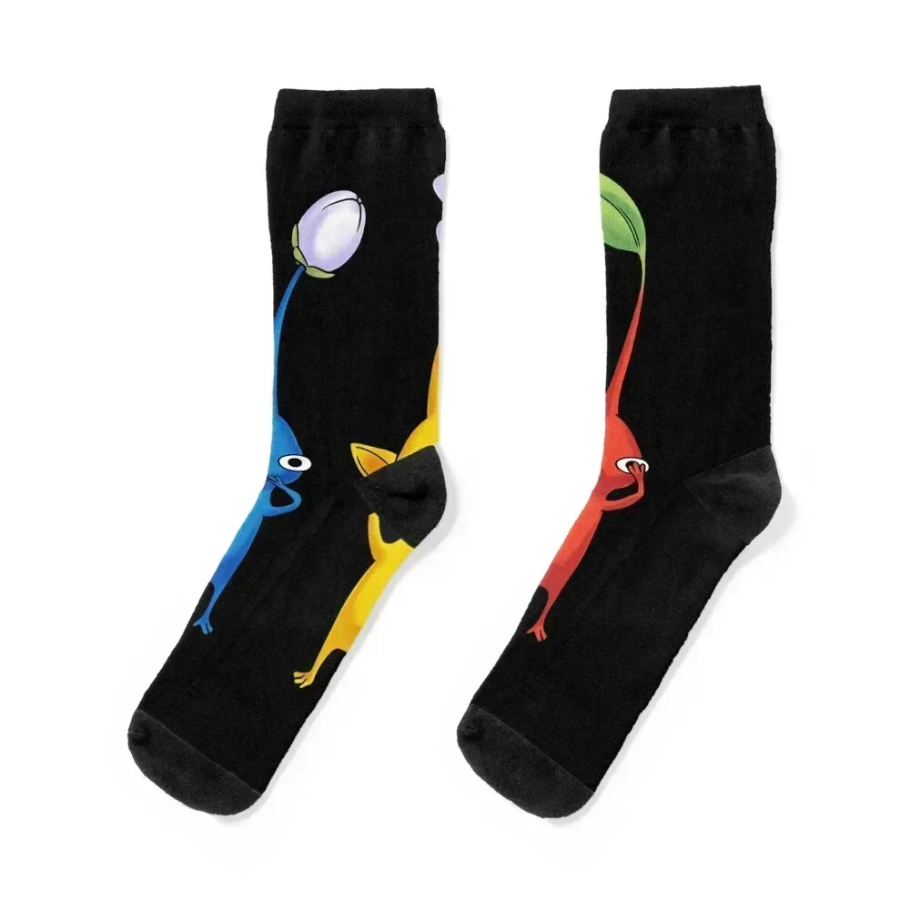 

Three wise pikmin Socks Men's shoes moving stockings set Men Socks Women's