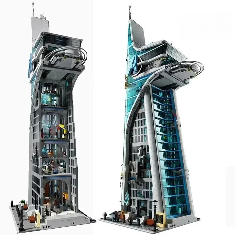 

Строительный набор Disney 76269 Avengers Tower Building Blocks Bugle Daily, подарки на день рождения и Рождество для детей, сувениры для детских праздников