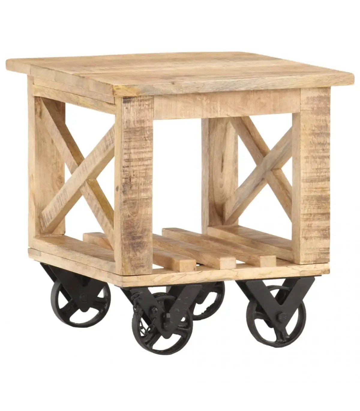 40x40x42 cm side table side tables with wheels