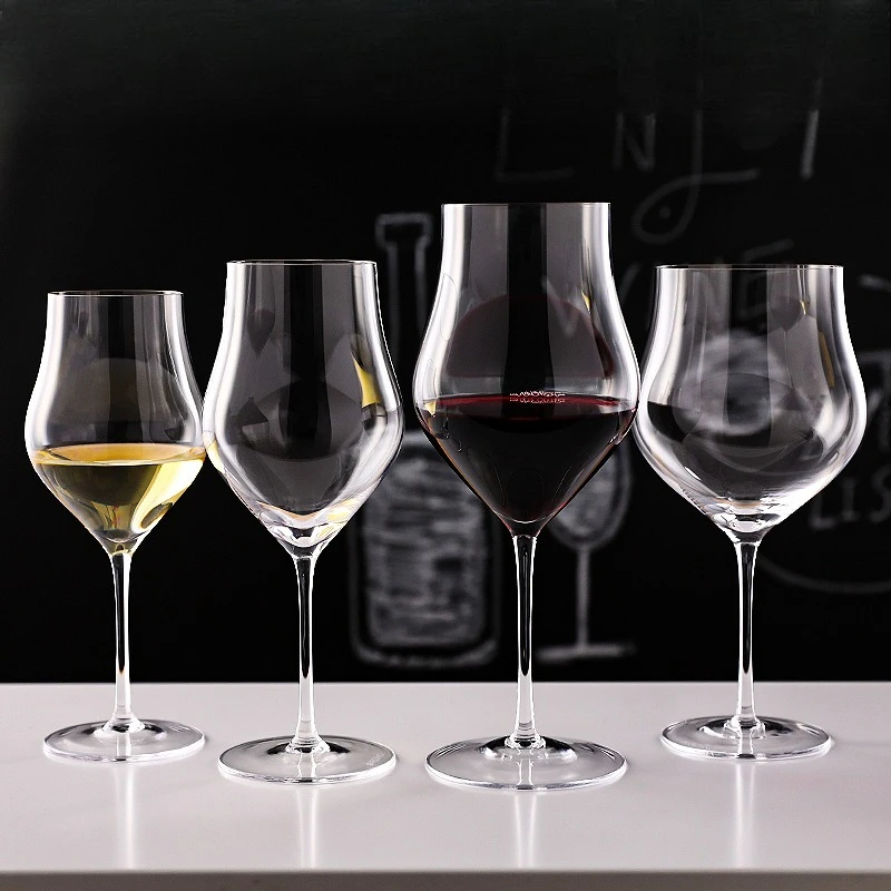 

Hand-blown tall tulip-shaped crystal glass wine glass household white wine glass