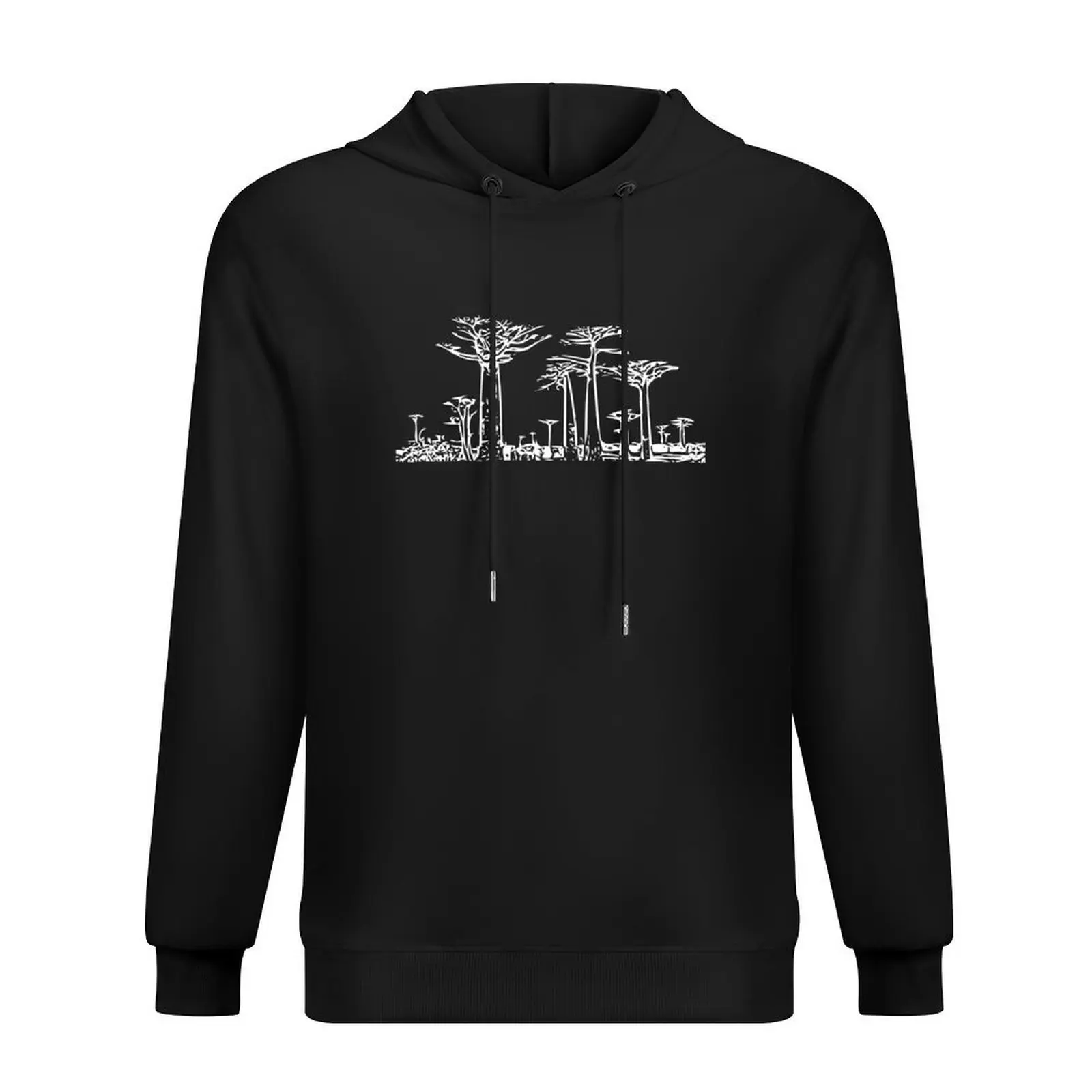 

Evening Baobab Trees Hoodie mens clothes graphic t shirts men hooded shirt men's clothes hoodie streetwear