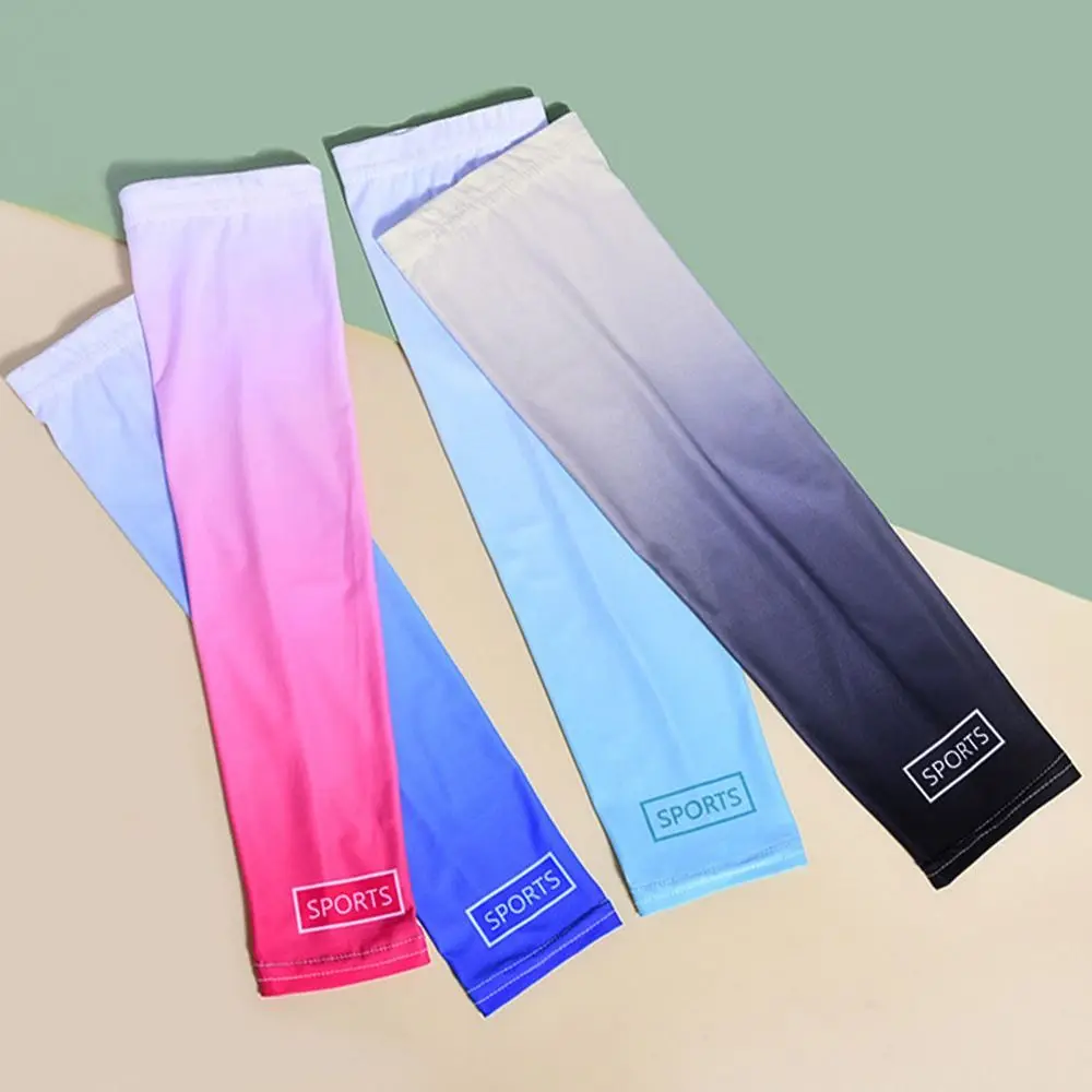 Unisex Arm Sleeves Sun UV Protection Elastic Ice Cuff Arm Cover Running