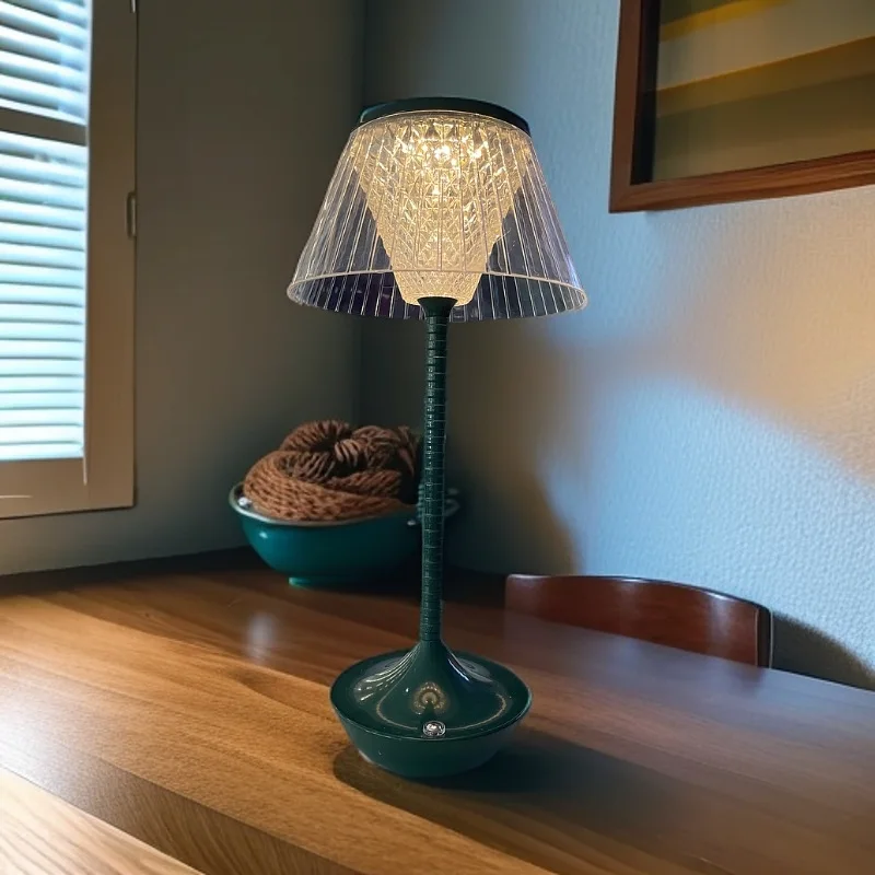 European Home Creative Advanced Charging Bedhead Desk Lamp New Decoration Bedroom Light Luxury Lighting Nightlight