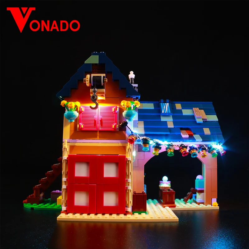 Vonado LED Lighting Kit For 41721 Organic Farm Building Blocks Set (NOT Include the Model) Bricks DIY Toys For Children