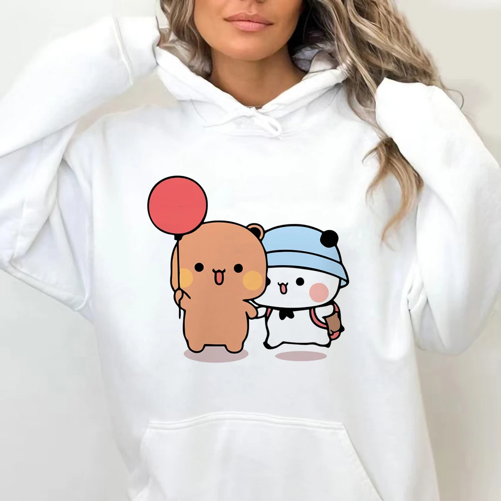 Bubu And Dudu Hoodie For Man And Women Kawaii Cartoon Print Graphic Sweatshirts Harajuku Fashion Hood Y2k Streetwear Top