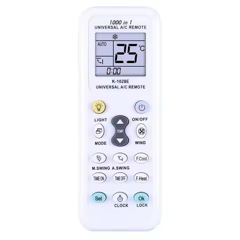 Compatible with Hisense Haier Panasonic and other air conditioners (1000 in 1) universal remote control K-1028E spare parts
