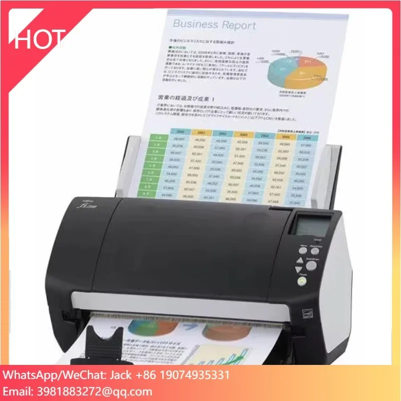 Fujitsu Fi-7160 آلة الماسح الضوئي للمستندات ADF المُعاد تصنيعها على الورق المزدوج USB 2.0
