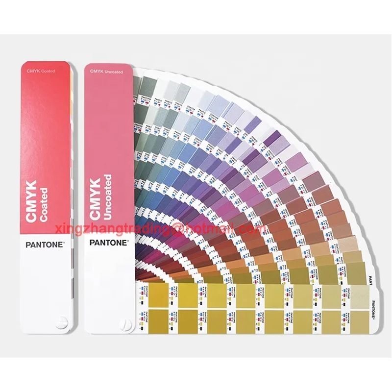 PANTONE Color Card Colour Color Chart GP5101C CMYK Guide Coated Uncoated Book