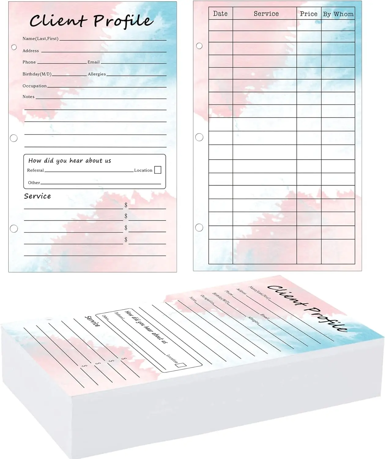 informacoes do cliente license record cards cartoes perfil do cliente folhas de contato 55x85 polegada 50 pcs 01