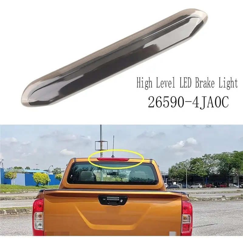 High Level 3Rd Rear Brake LED Signal Mount Light 26590-4JA0C For Nissan Navara NP300 D23 2014-2024 - view 2