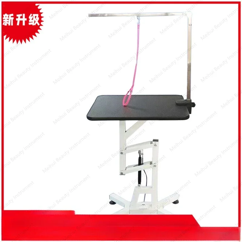 Pet Shop Beauty Table Large and Small Dog Simple Beauty Table Rotating Desktop Pneumatic Lifting Pet Cat and Dog Shearing Table