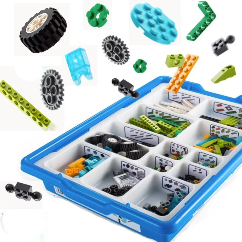 280PCS Parts Rechargeable WeDo 2.0 Robotics Core Set Building Blocks Compatible With lego 45300 Scratch 3.0 Educational DIY Toys