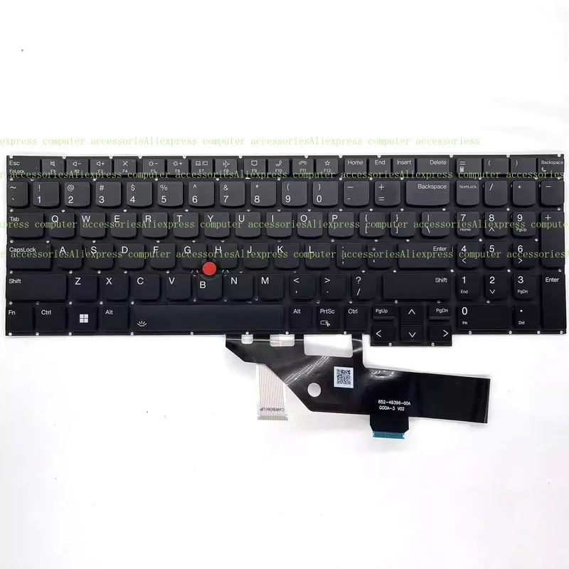 

P + новая клавиатура США с подсветкой для ThinkPad E16 Gen 1, 21JN 21JQ 21JT 21JU SN21K54208