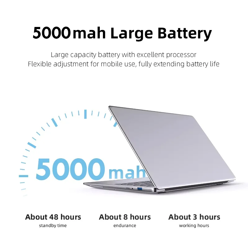 2025 Computer portatile Windows 11 Notebook da 14,1 pollici Intel Pentium N3700 12 GB 512 GB Risoluzione 1920 * 1080 Computer PC da studio per ufficio