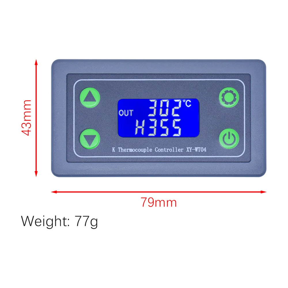 XY-WT04-W WIFI Remote Digital Temperature Controller K Thermocouple High Temperature Controller -99~999 Degrees