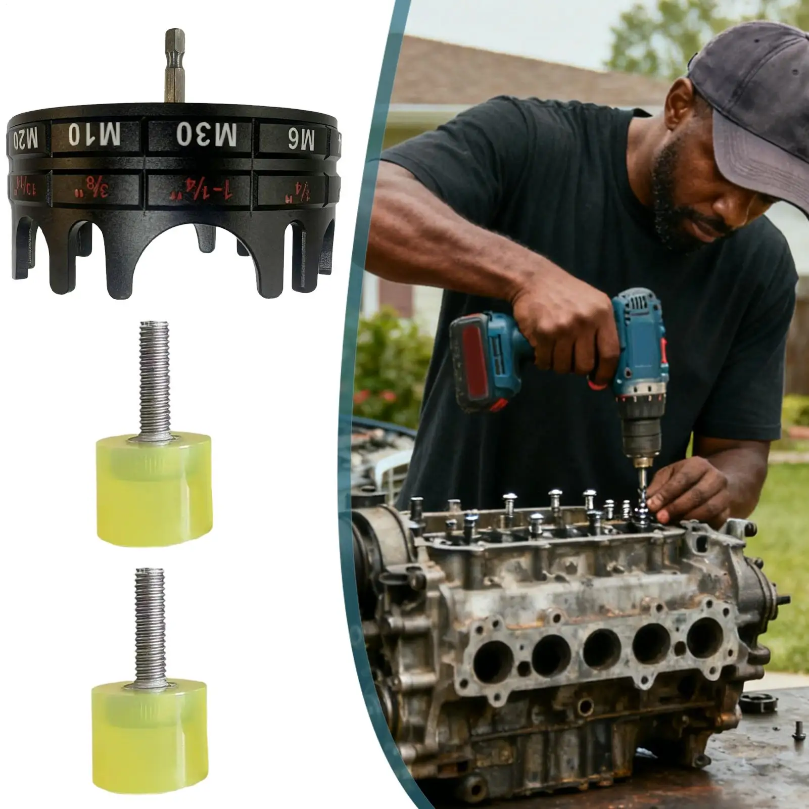 Porca corredor parafuso perfuração bit fixação prendedor de liberação rápida porca zíper ferramenta para broca para eletricista técnico manutenção