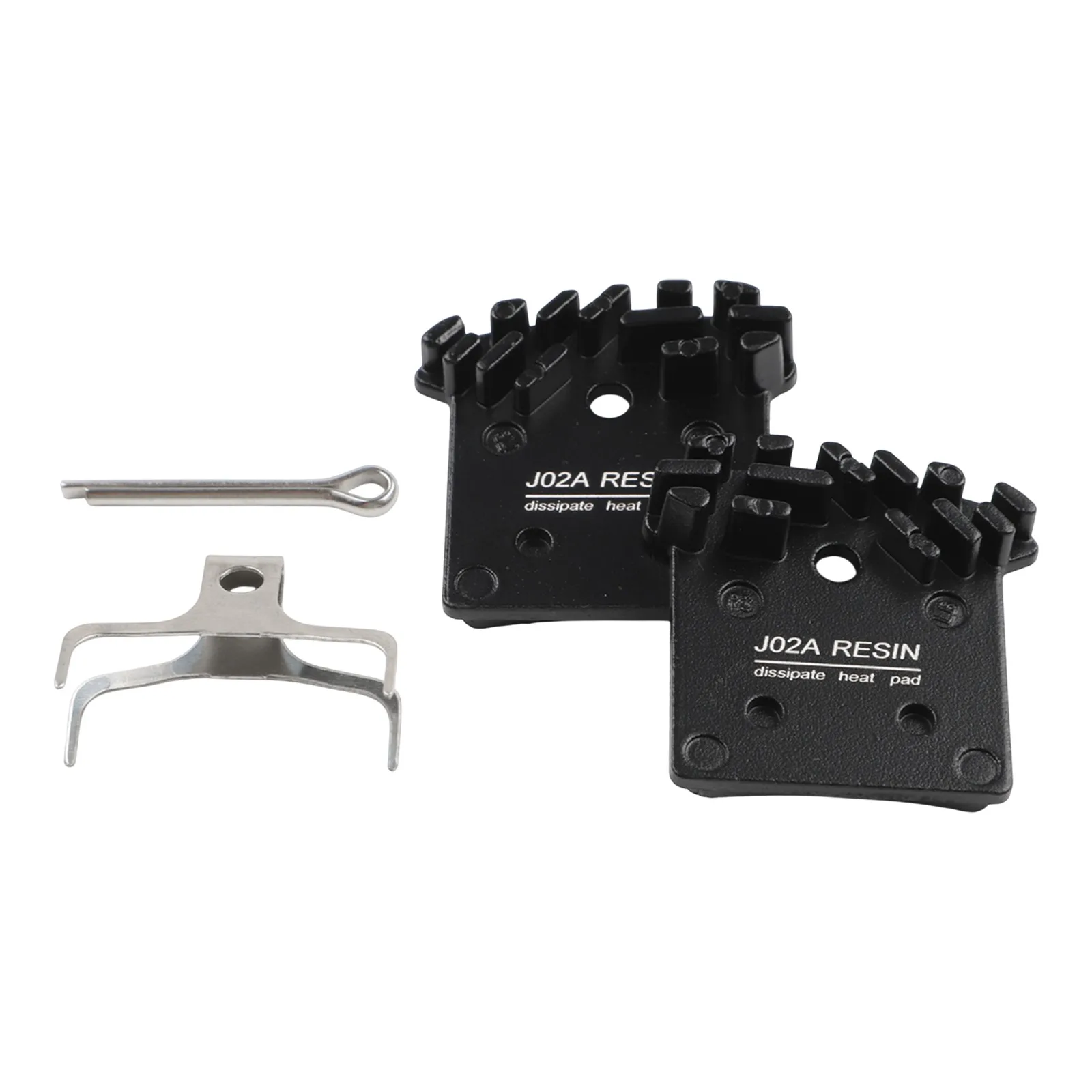 MTB J02A Resin Cooling Fin Ice Tech Disc Brake Pads for Slx, Xt, Xtr M8000 Fit for BR Series Bike Bicycle Brake Pad