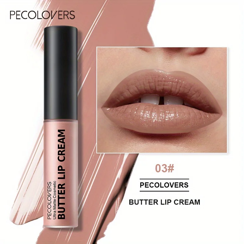 Nude Lip Gloss Waterproof Matte Liquid Lipstick Long Lasting Non Sticky Cup Red Velvet Lip Tint Makeup Cosmetics