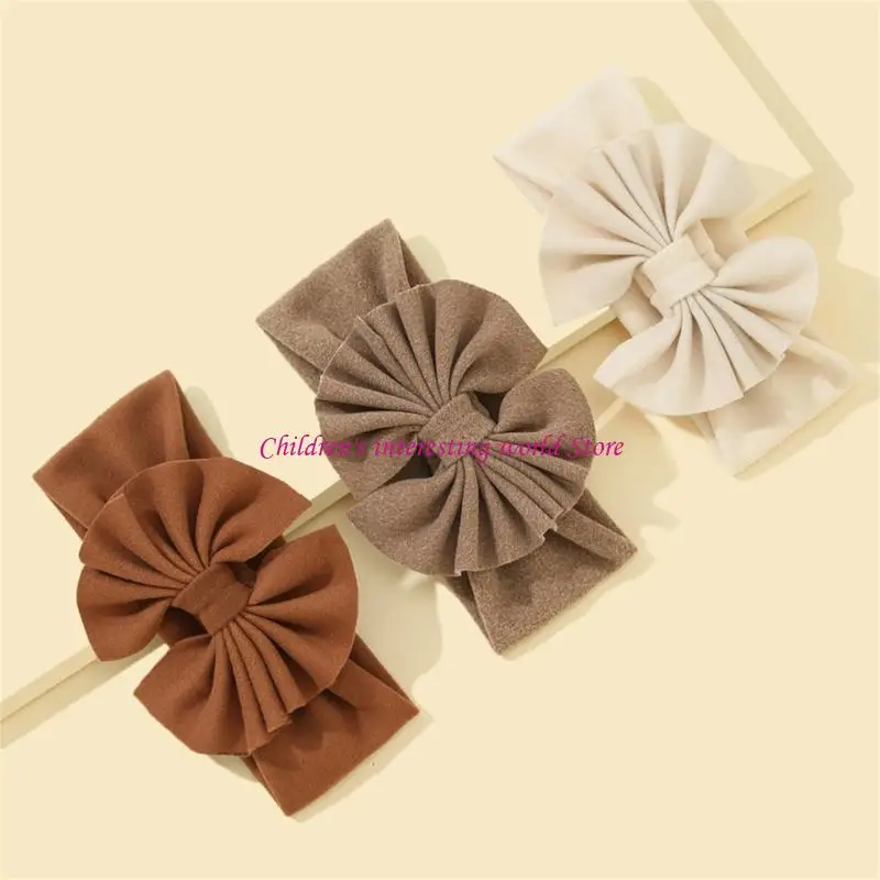 

3pcs/lot Baby Girl Hear Оболочная повязка Bandeau Pashmina для новорожденных девочек Elastic 425f