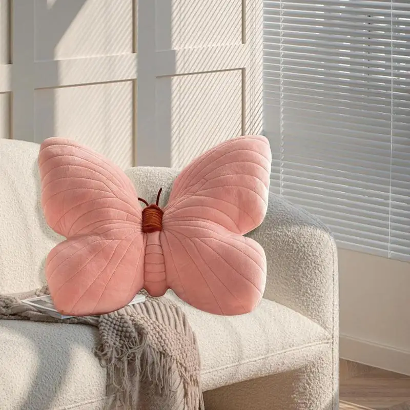 Soft Butterfly Pillows Soft Butterfly Pillow Hugging Pillow Plush Butterfly Pillow Toy For Couch Living Room Bed