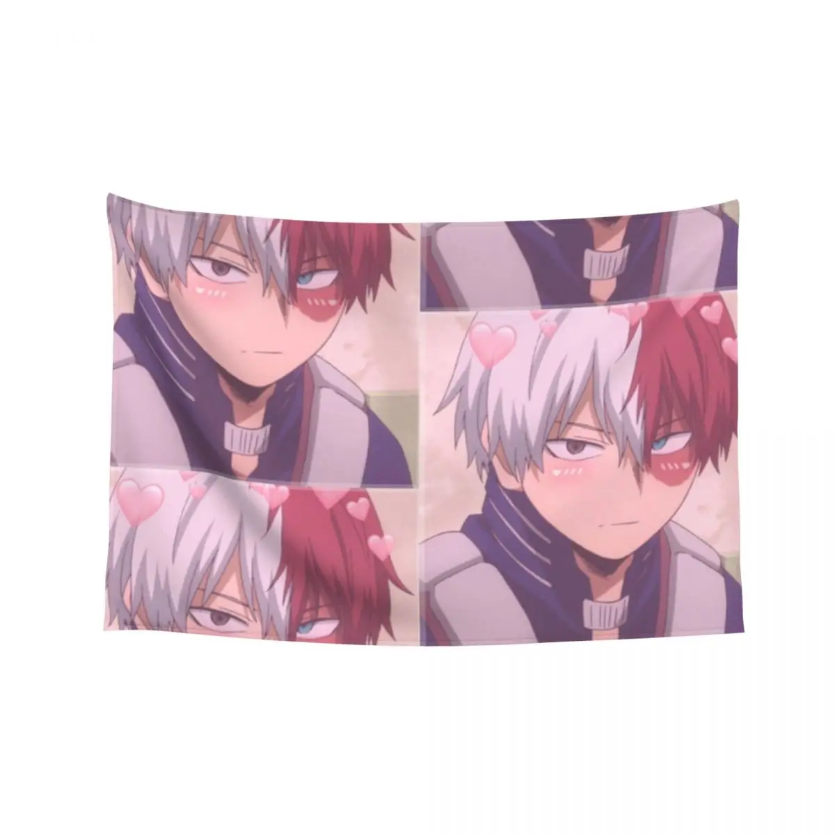 

BNHA:Todoroki Edit 2 Sticker Tapestry Decoration Home Wall Hanging Wall Room Decoration Aesthetic Tapestry