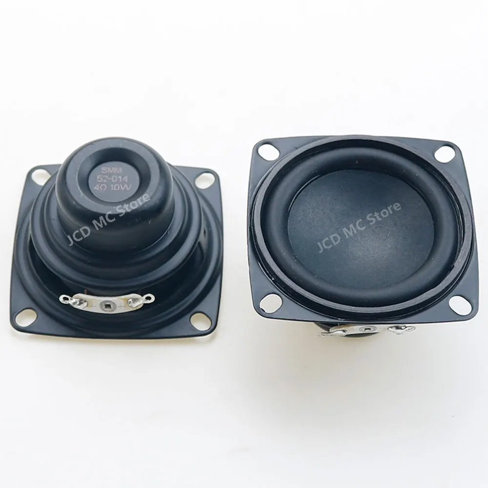 

53mm 2 Inch Mini Audio Portable Speakers 4 Ohm 10W Internal Magnetic DIY Loudspeaker with Fixing Hole Home Theater Sound System