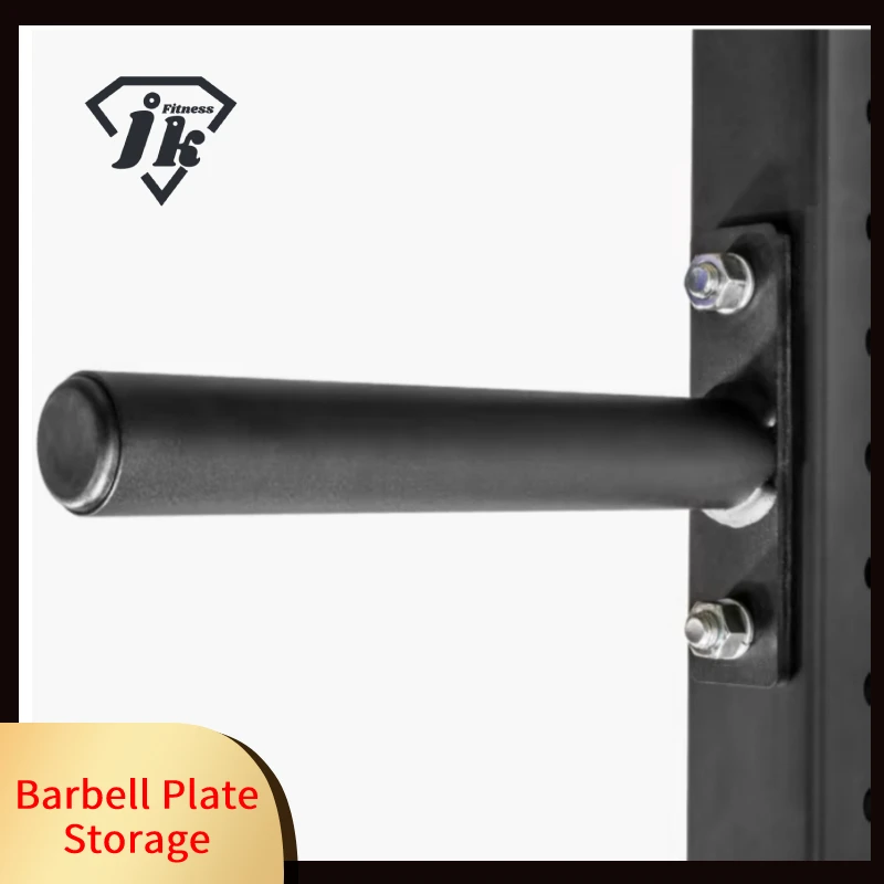 Squat Rack Barbell Plate Storage, Hanging Rod, Wall Barbell Plate, Storage Rack, Fitness Equipment Accessories